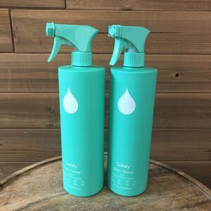 (2) Safely - Glass Cleaner Streak-Free Shine - 28 FL Oz Spray Bottle
